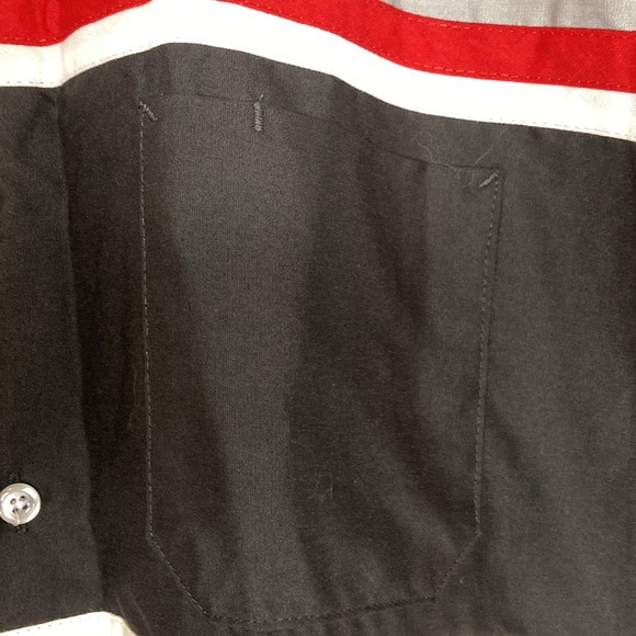 Bowling 🎳 Shirt Striped Short Sleeves Sz XXL - Picture 6 of 10